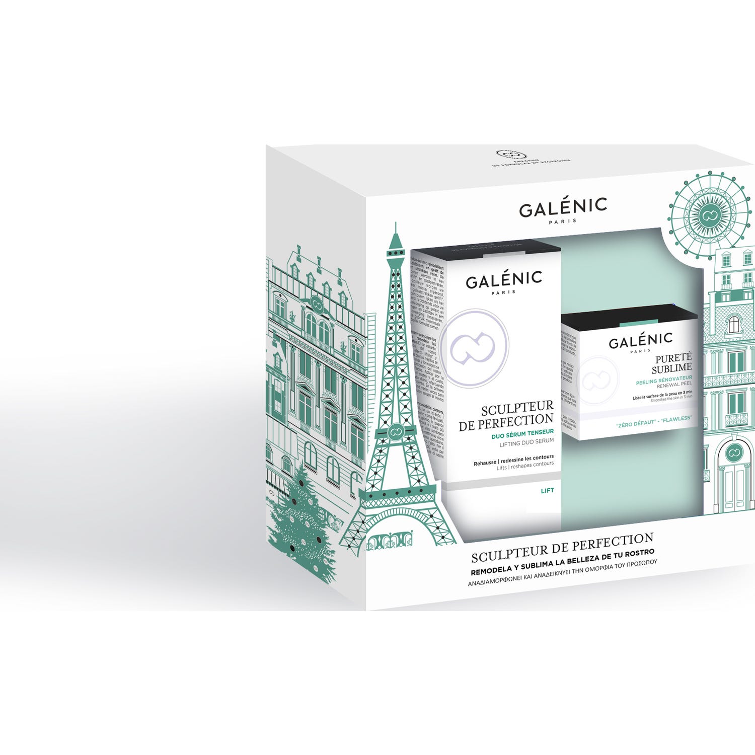 Galénic Duo Sérum Tenseur 30ml + Gift Pureté Sublime Peeling Renewal 15ml