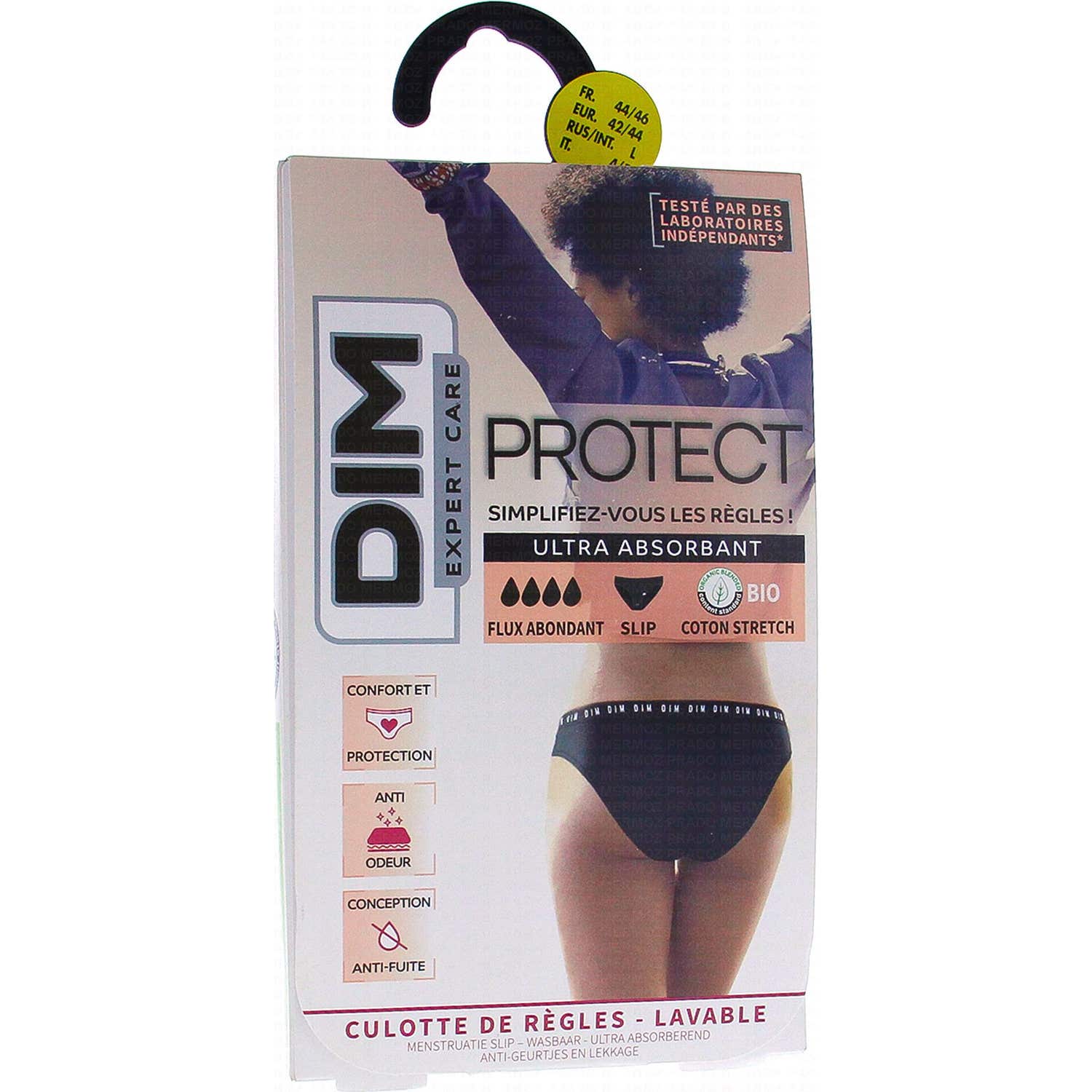 Dim Protect Culotte Menstruel Flux Abondant T44/46 1 ud