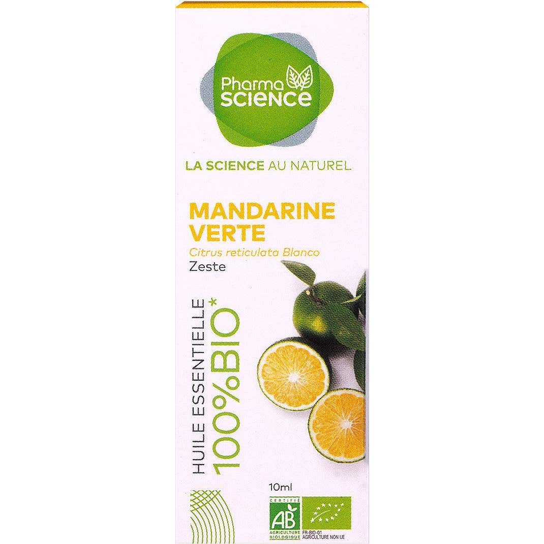 Pharmascience Huile Essentielle Mandarine Verte Bio 10ml