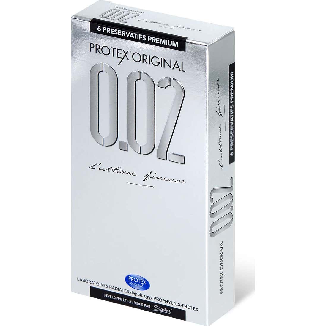 Protex Original 0.02 Ultra Fin & Sans Latex 6 préservatifs