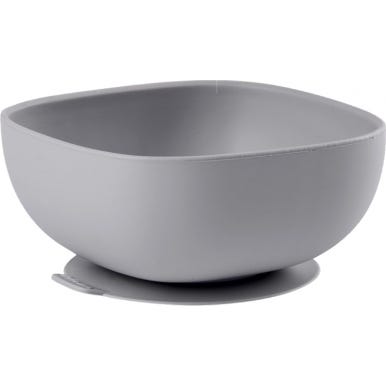Beaba Bol Silicone Ventouse Grey 1unité
