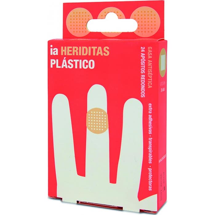 Interapothek Pansement plastique rond 2,5cm 24 Unités