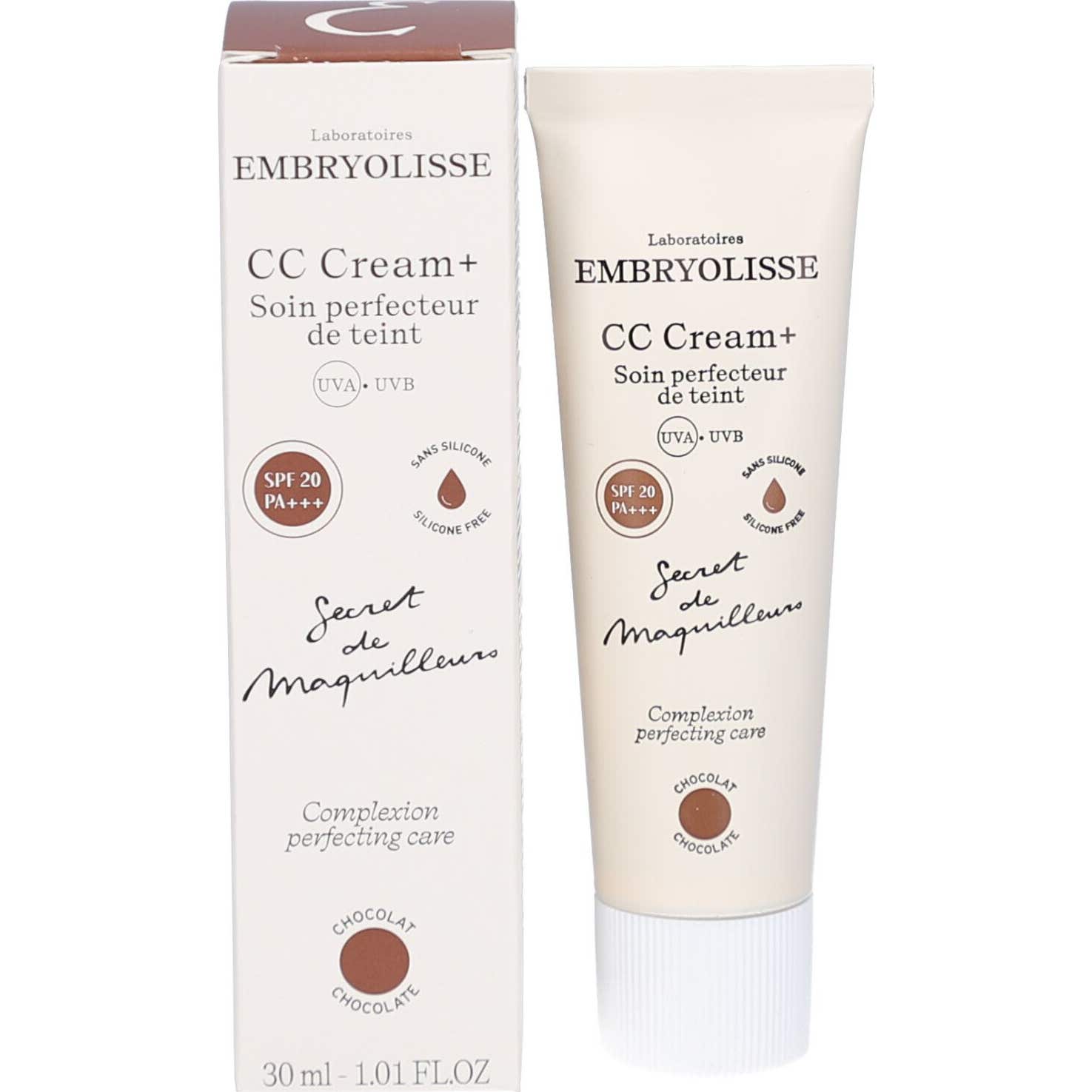 Embryolisse CC Cream+ Spf20 Chocolat 30 ml
