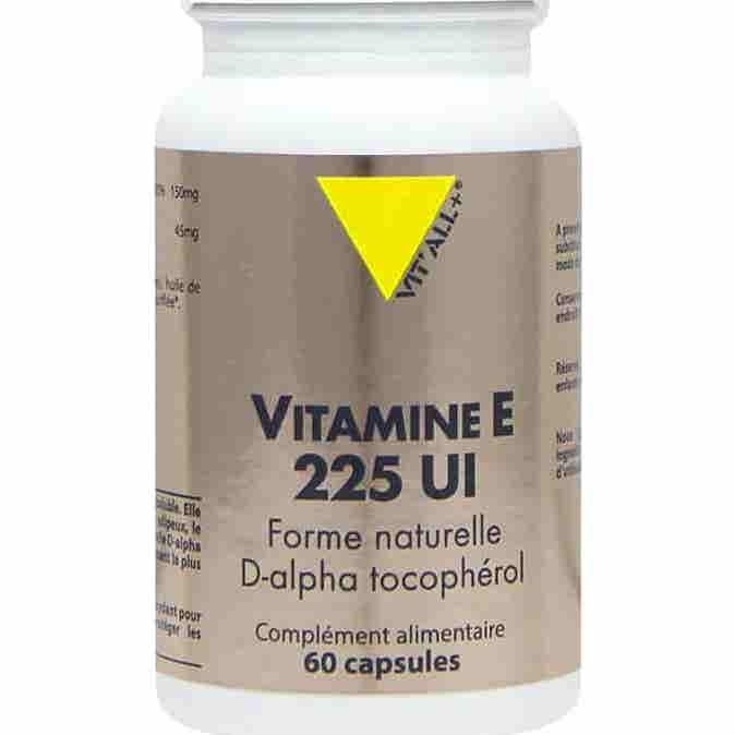 Vit'All+ Vitamine e 225 Ui 60caps