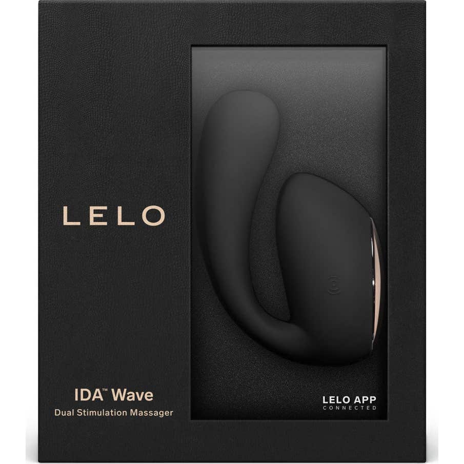 Lelo Ida Wave Massager Couples Noir 1ut