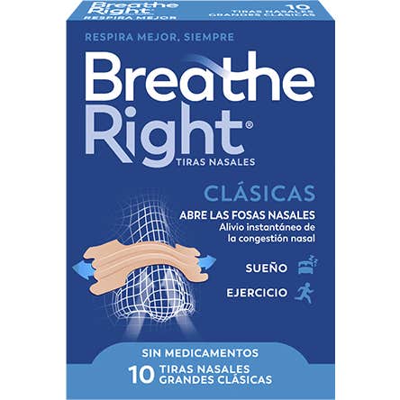 Breathe Right® Bandelettes nasales larges 10 pièces
