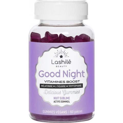 Lashilé Beauty Good Night Vitamines Boost 60 Gummies Végans
