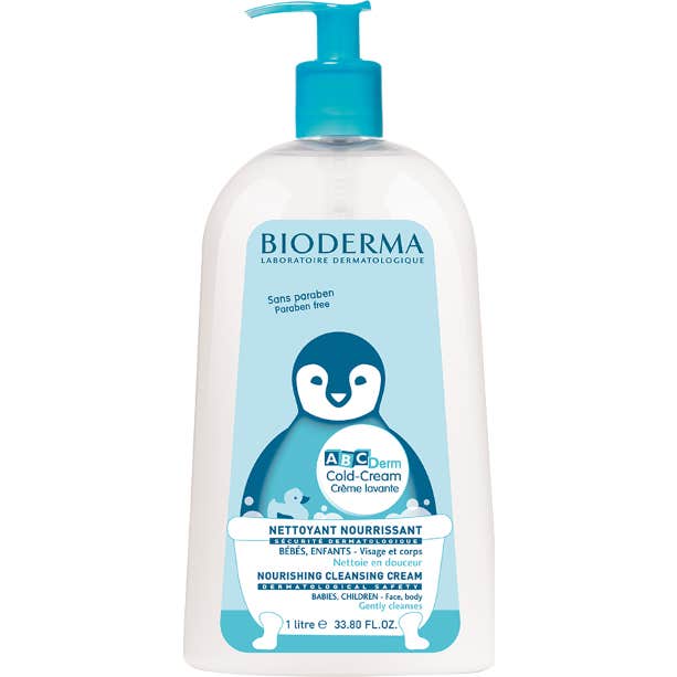 Bioderma Abcderm Cold Cream Crème Lavante 1L