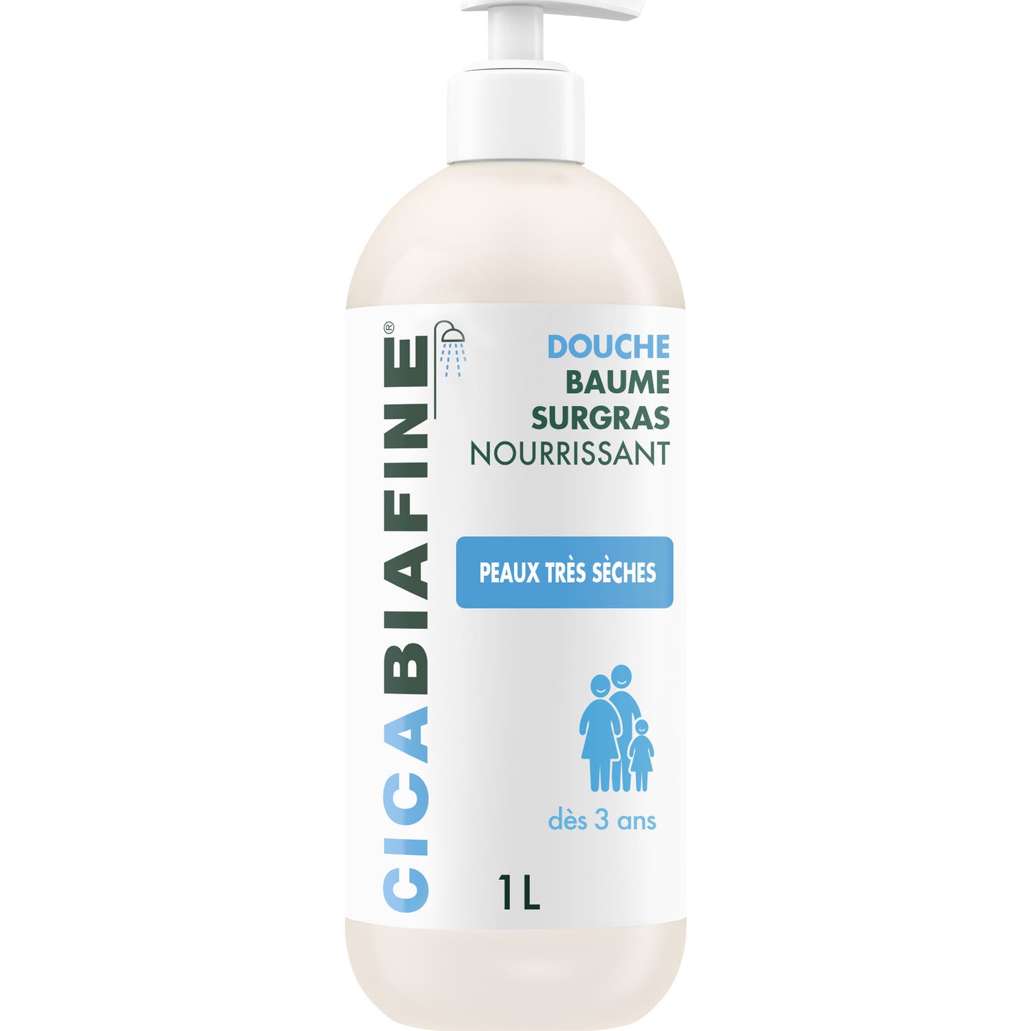 Biafine Cicabiafine Douche Baume Surgras Nourrissant 1l