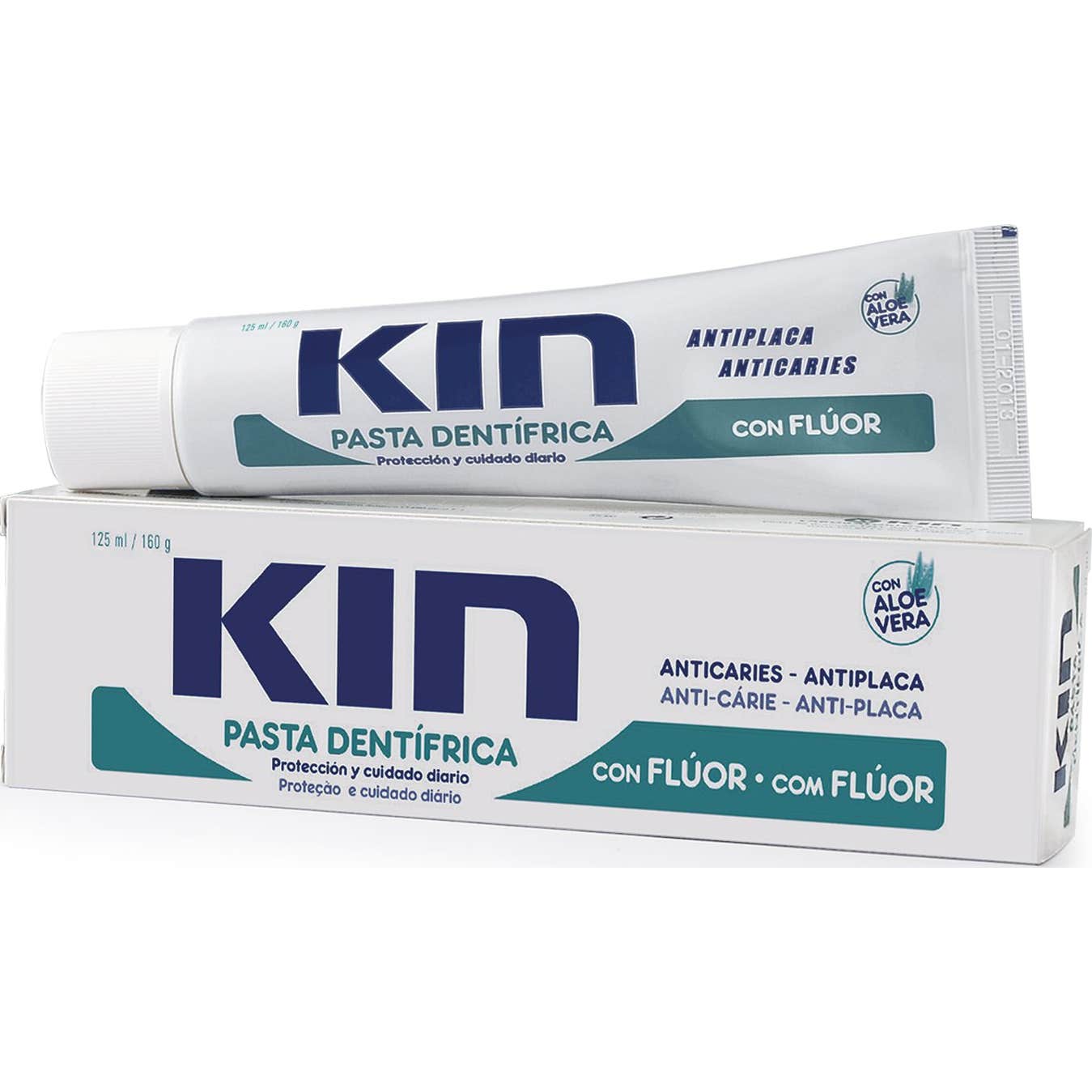 KIN Dentifrice Fluor et Aloe Vera 125 ml