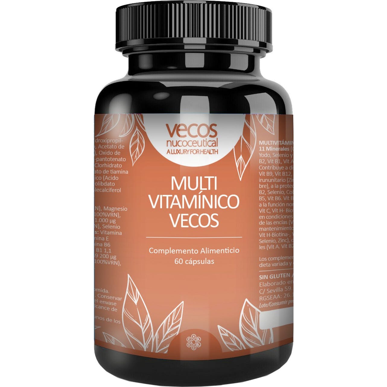 Vecos Nucoceutical Multivitamínico 60 Cápsulas