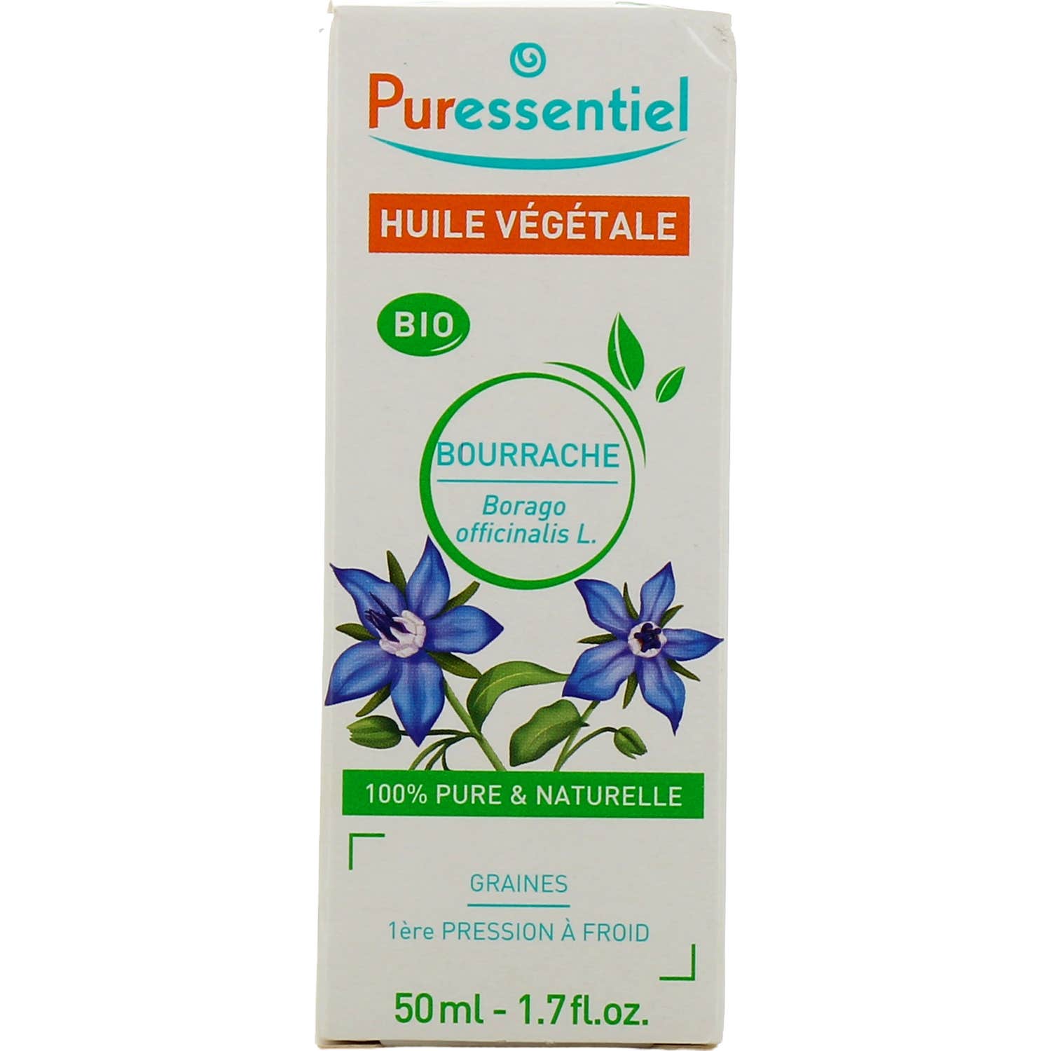 Puressentiel Huile Végétale Bourrache Bio 50ml
