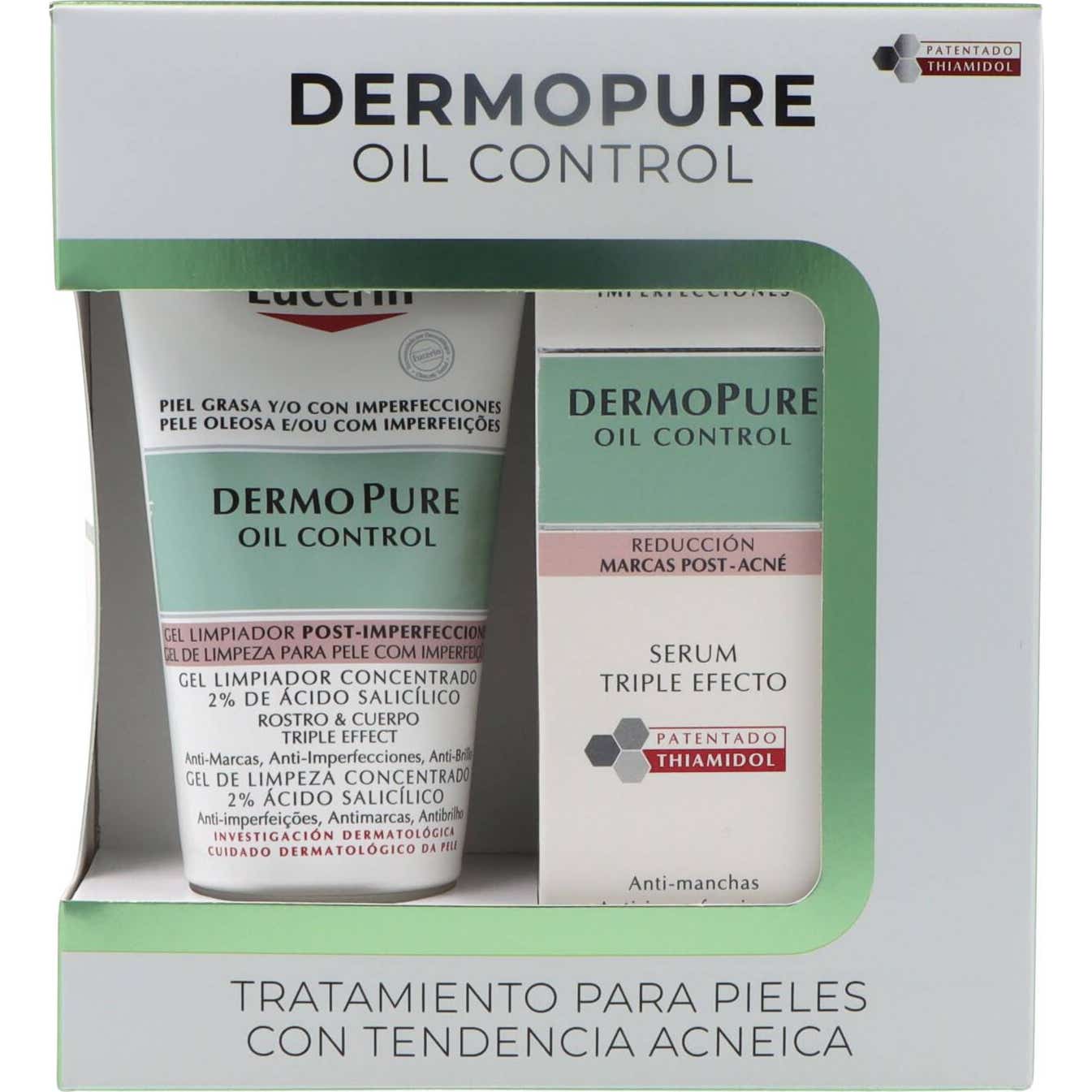 Eucerin Pack DermoPure Gel Nettoyant + Sérum Triple Action