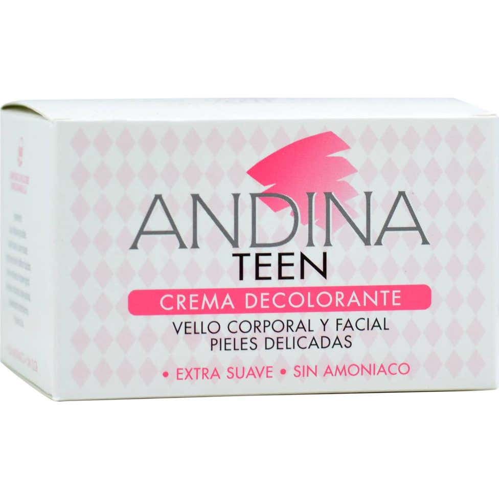 Andina Teen Crème décolorante pour le corps et le visage 30ml