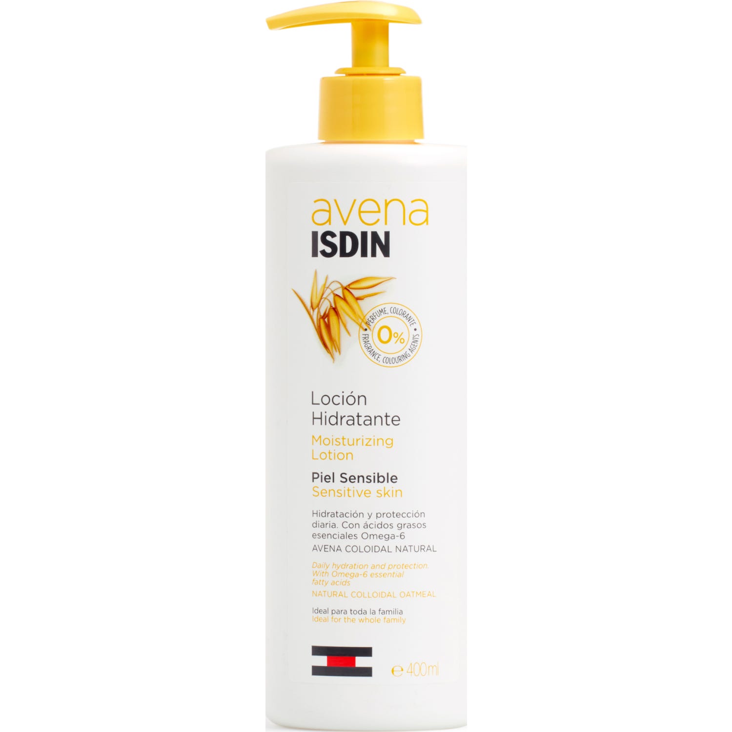 ISDIN™ Lotion corporelle concentrée à l'avoine + W6 400ml