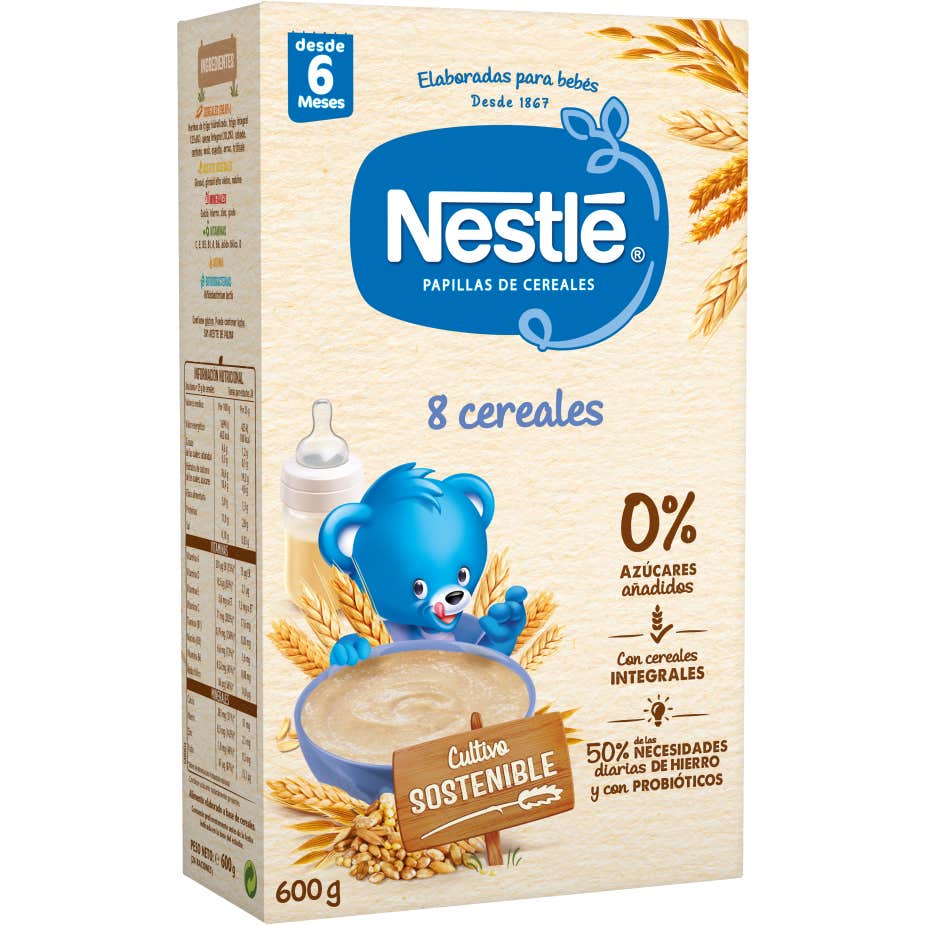 Nestlé Pulp 8 Céréales avec botfidus 600g