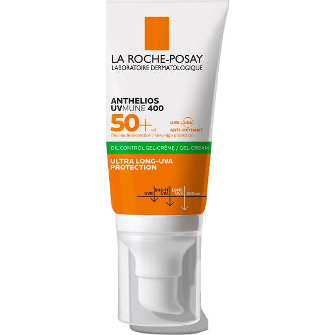 La Roche-Posay Anthelios UVMune 400 Oil Control Gel Crème Sans Parfum SPF50+ 50ml