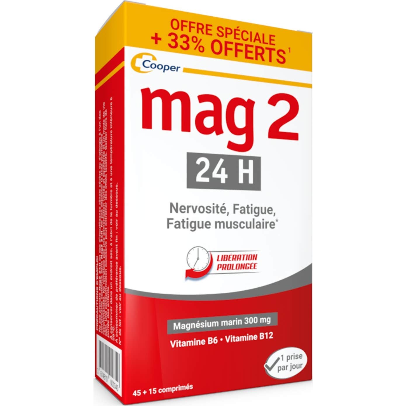 Mag 2 24H 45 + 15 Comprimés