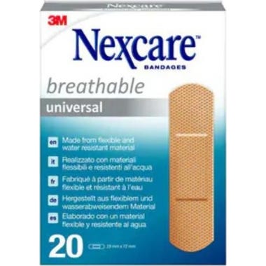 3M Nexcare Breathable Universal Pansement(S) 20 Pc(S) - Image 2