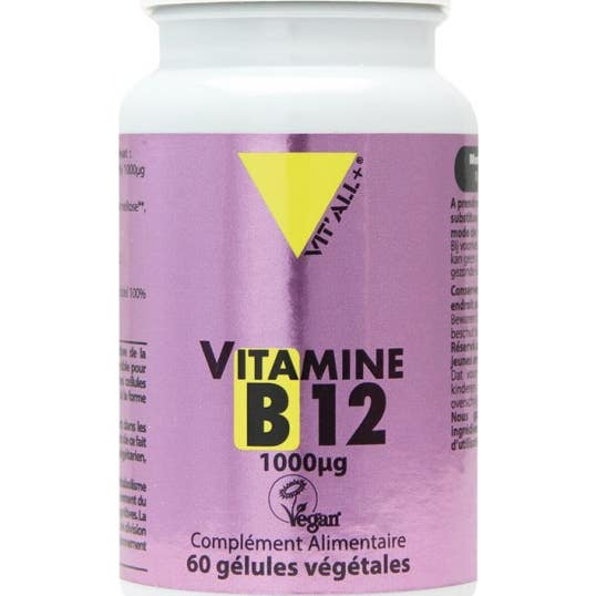 Vit'All+ Vitamine B12 Vegan 60 Gélules