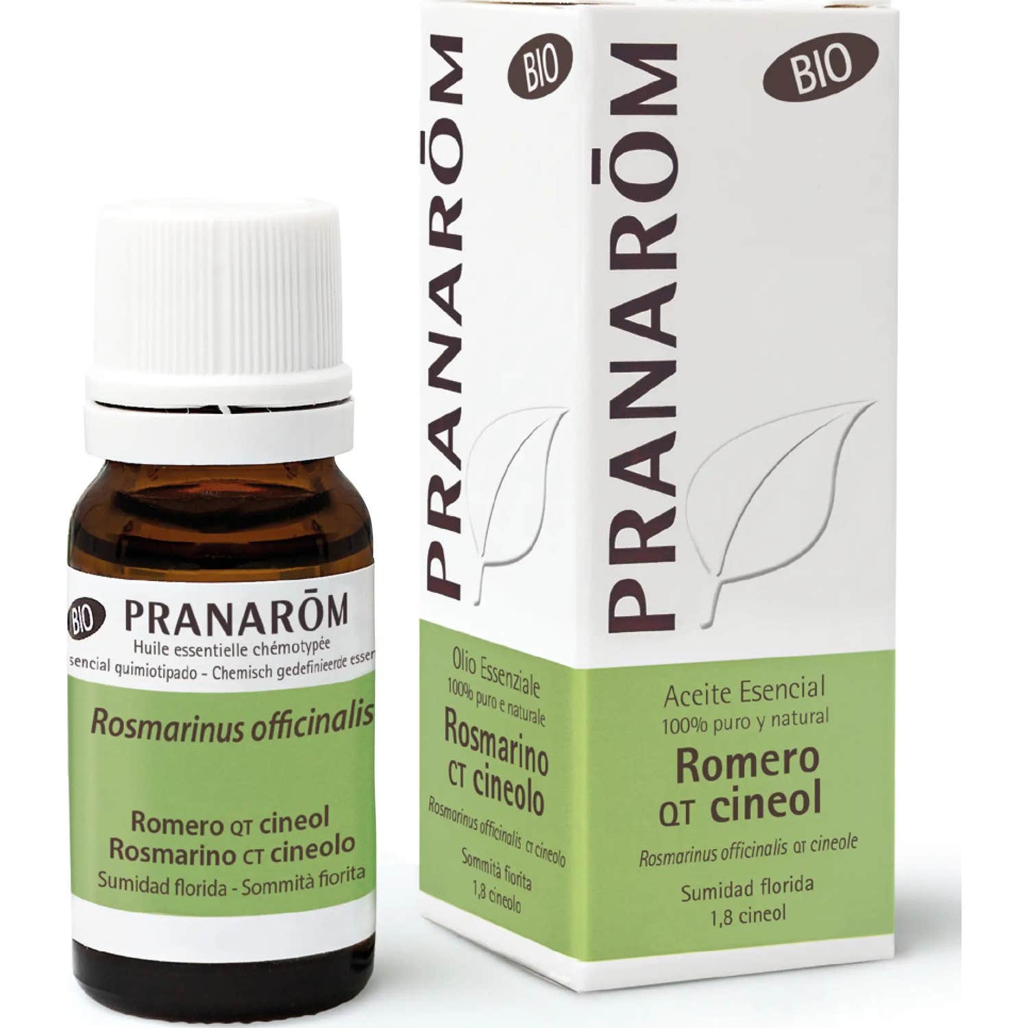 Pranarôm Huile Essentielle Romarin à Cinéole 10ml