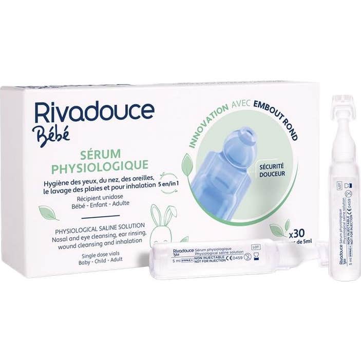 Rivadouce Bébé Sérum Physiologique 30x5ml