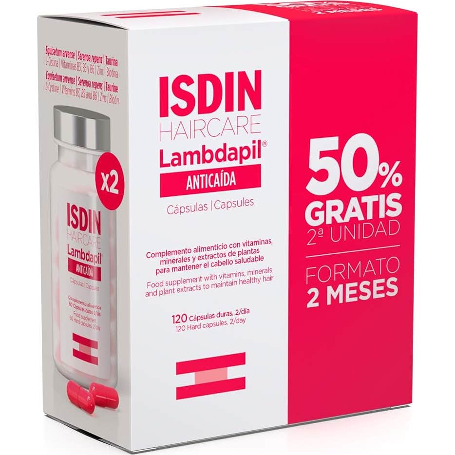 ISDIN Lambdapil Anti-Chute 2x60 Capsules