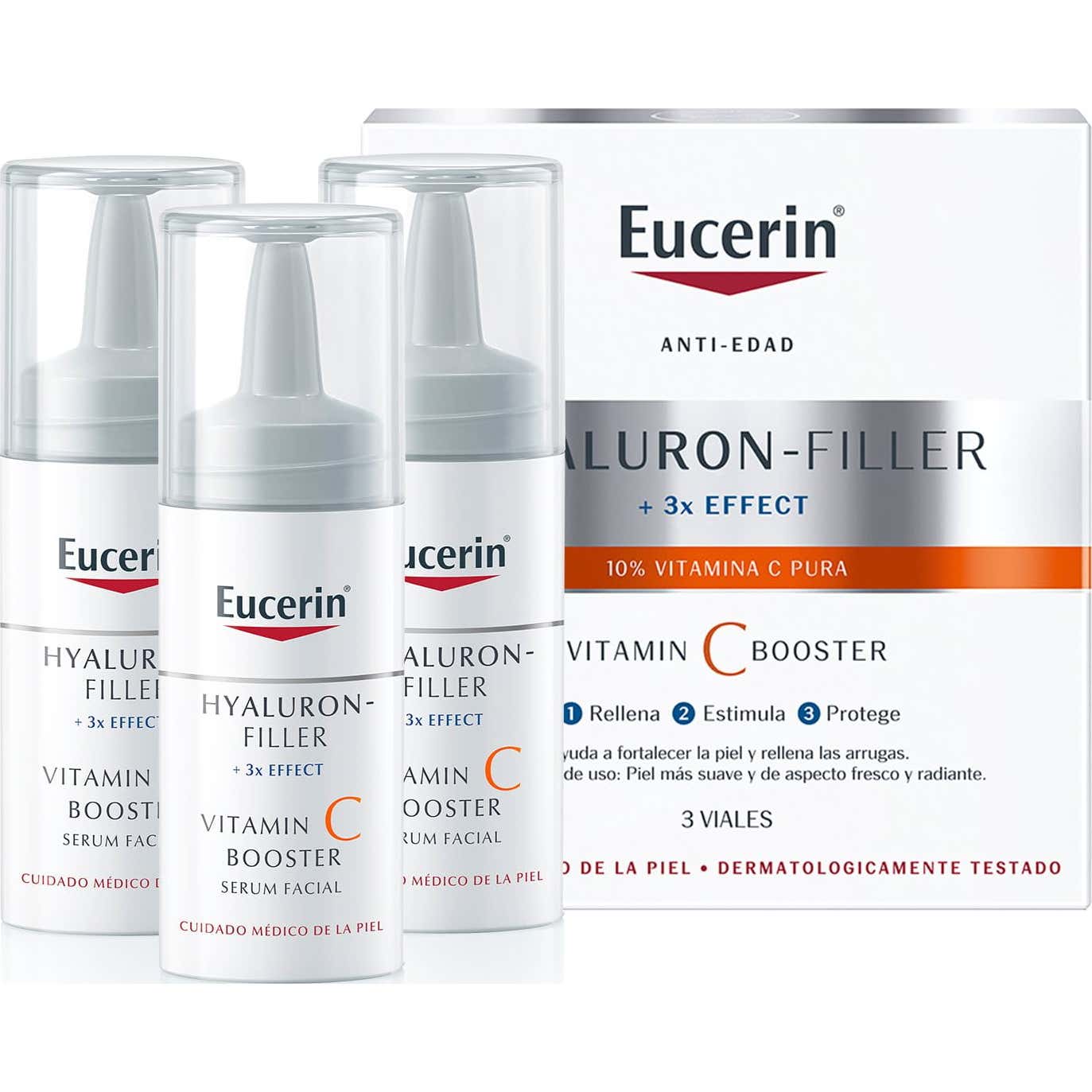 Eucerin Hyaluron Filler Vitamin C Booster 3 x 8 ml