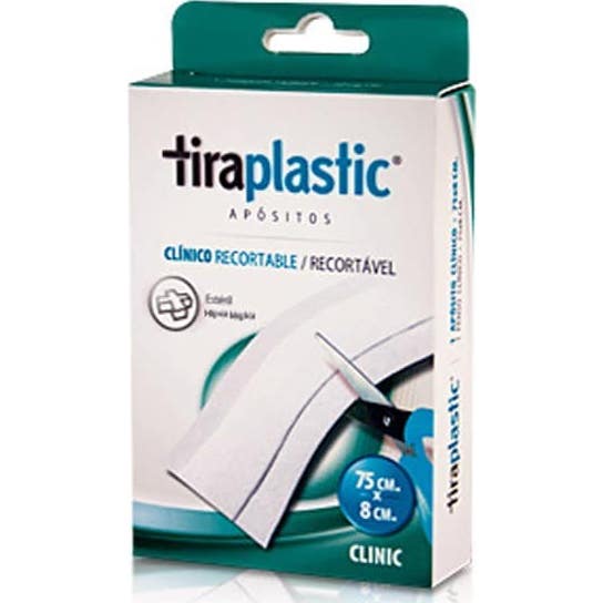 Tiraplastic Clinic Découpe Pansement Non Stérile 7,5cmx8cm 1ut