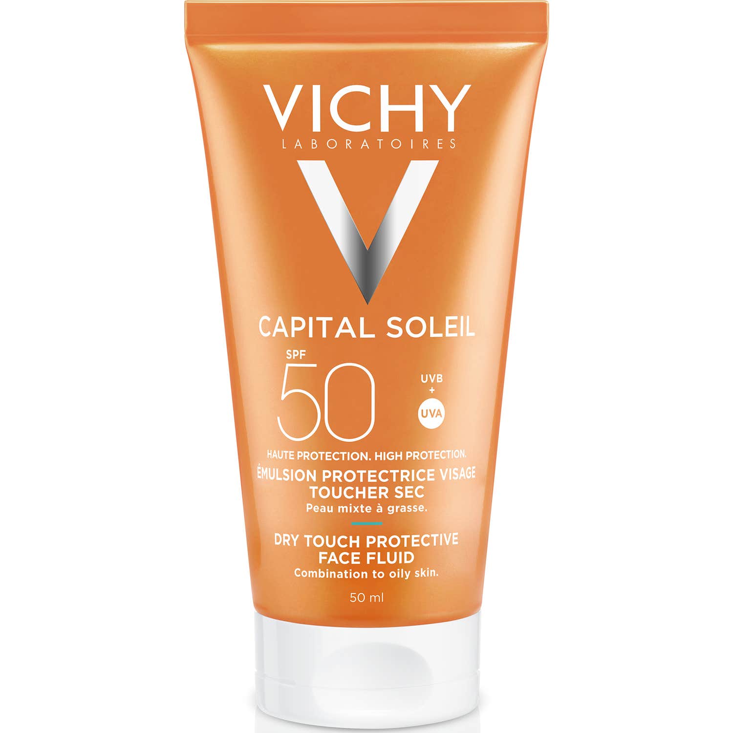 Vichy Capital Soleil Crema Facial Acabado Seco SPF50+ 50ml