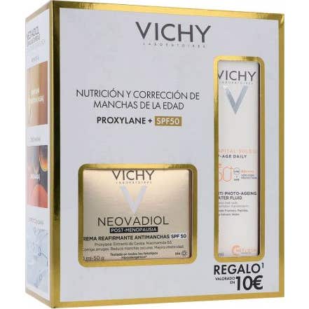 Vichy Neovadiol Post-Ménopause Nuit 50ml + Capital Soleil UV-Age SPF50+ 15ml
