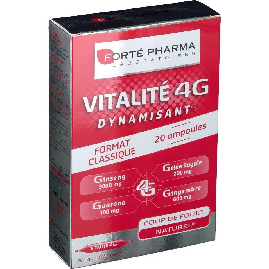 Forté Pharma Energie Vitalité 4g Dynamisant 30 Ampoules