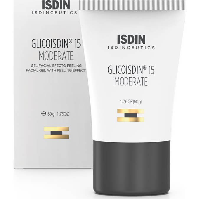 Isdinceutics Glicoisdin15 Moderate Gel Visage 50 Grammes