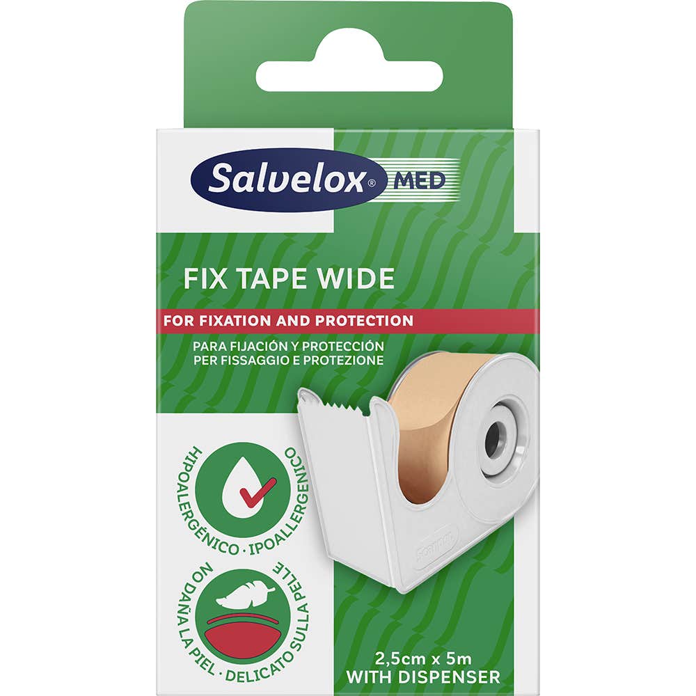 ,Salvelox Med Esparadrapo con Aplicador 2,,5cm x 5m,