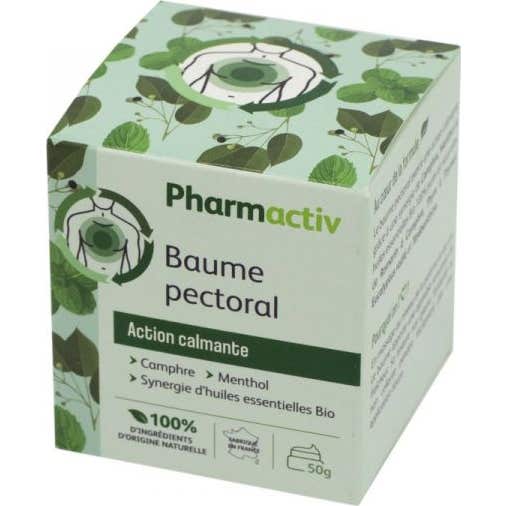 Pharmactiv Baume Pectoral Action Calmante Dès 7 Ans 50g