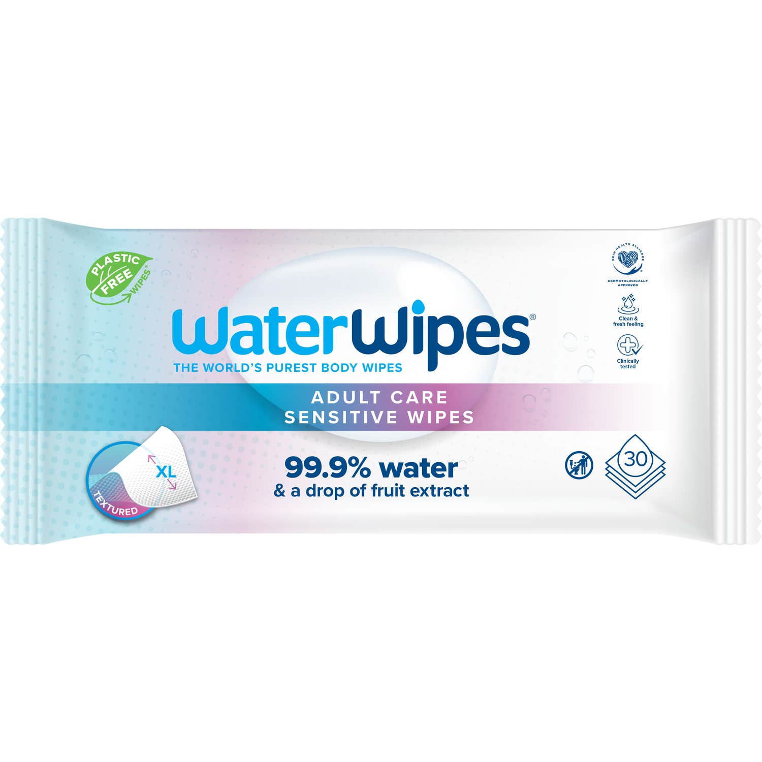 WaterWipes Toallitas Húmedas Adulto 30 uds