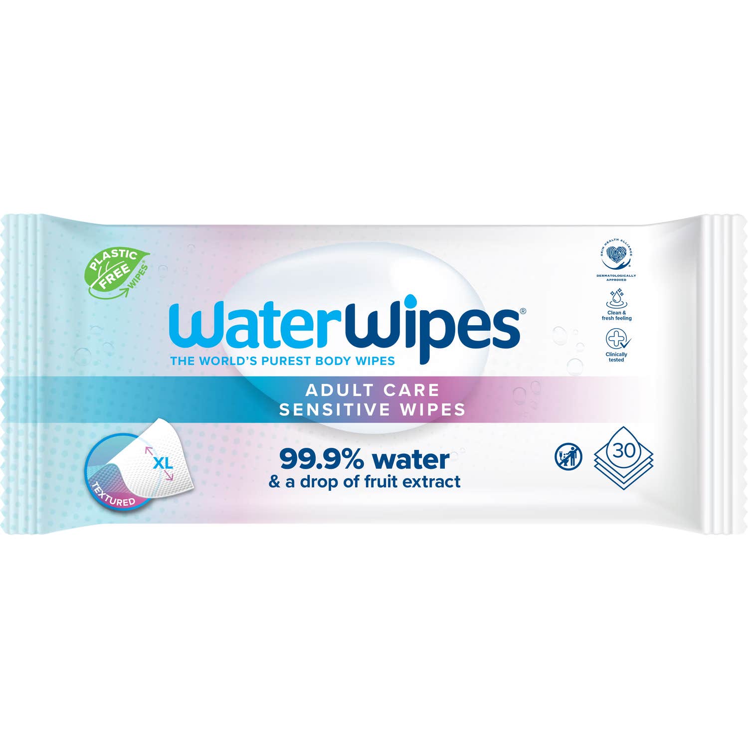 WaterWipes Toallitas Húmedas Adulto 30 uds