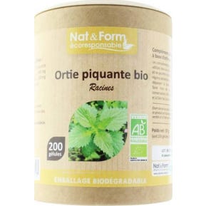 Nat&Form Eco Ortie Rac Bio 200 Gélules