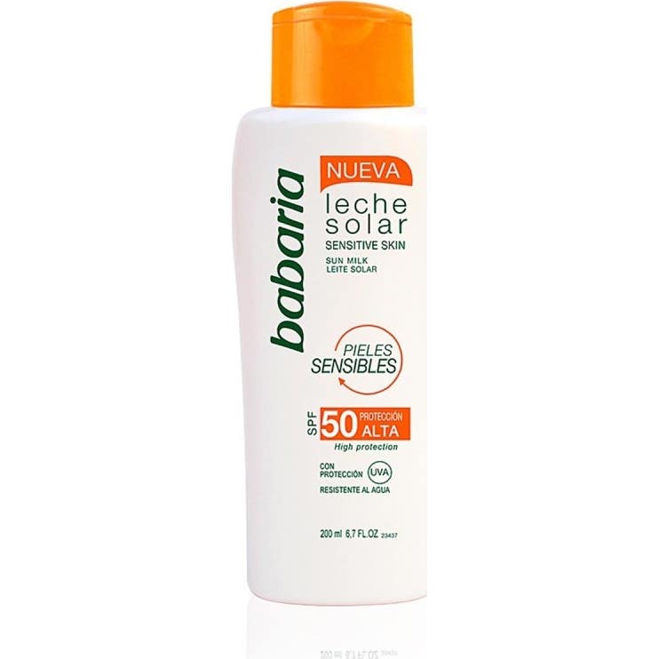 Babaria Peau Sensible Leche Corporal Spf50 Peau Sensible Eau de Peau Sensible