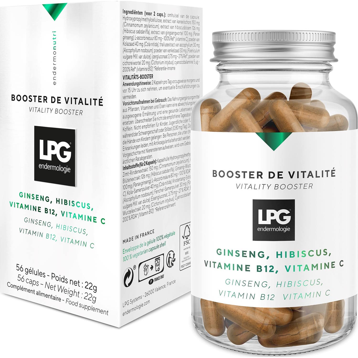 LPG Endermologie Refuerzo de Vitalidad 56 Perlas