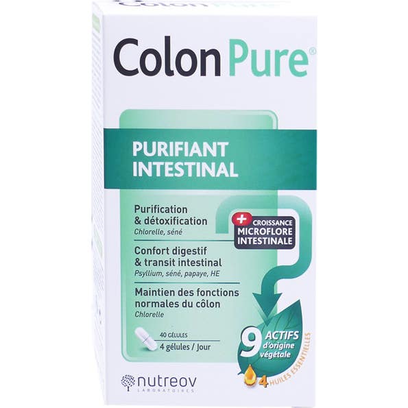 Swiss Edilab Colon Pure 40 gélules