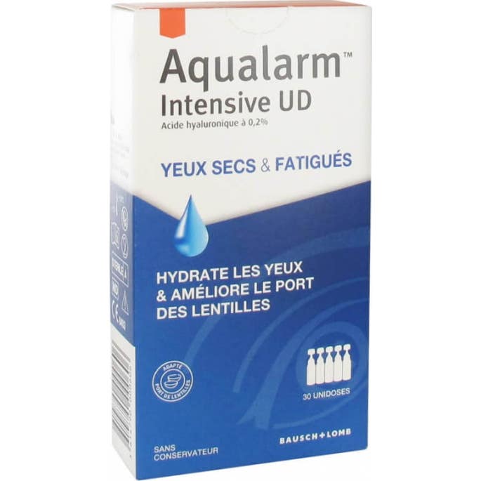 Aqualarm Intensive UD Solution Ophtalmique 30x0,5ml