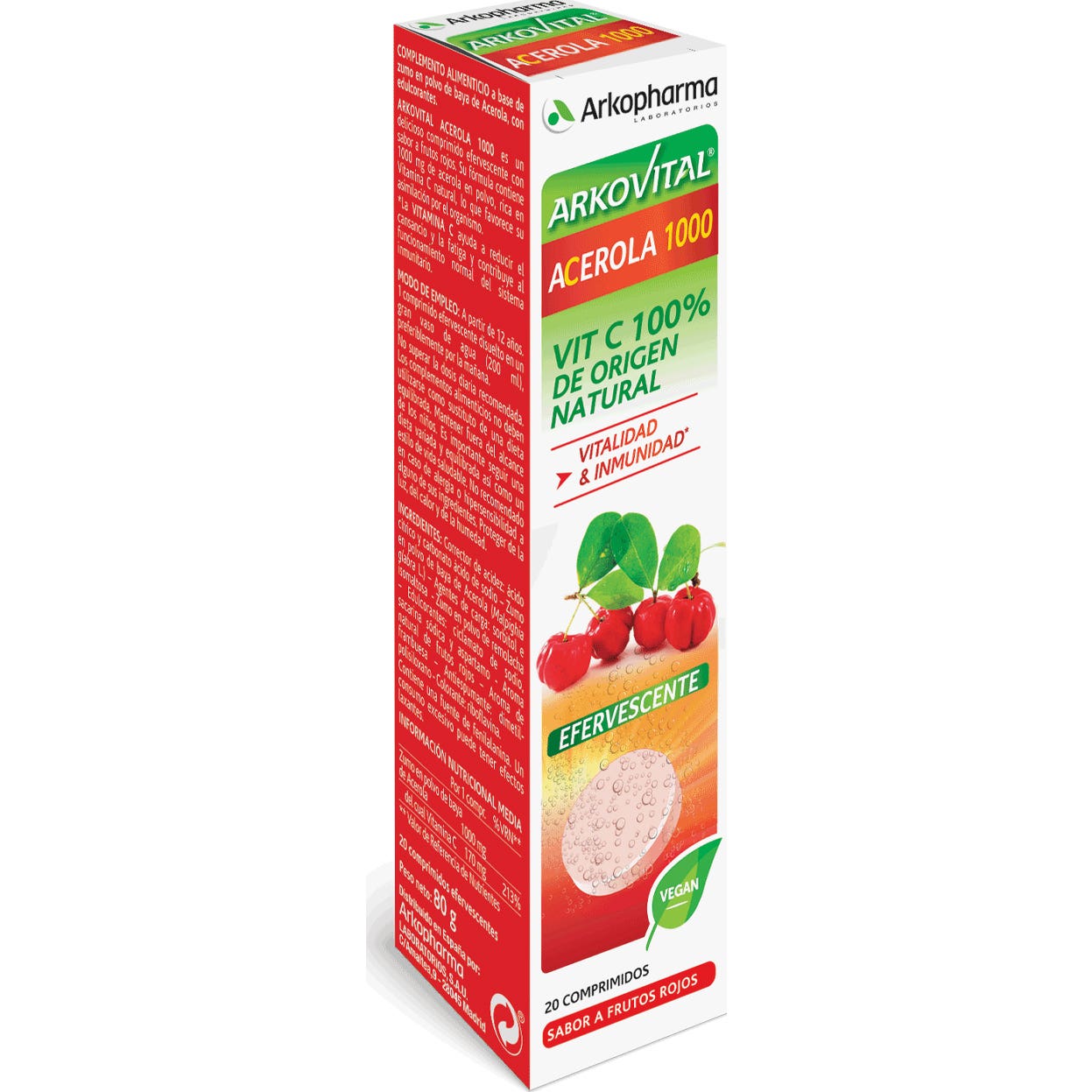 Arkovital Acerola 1000 Vit C 20comp