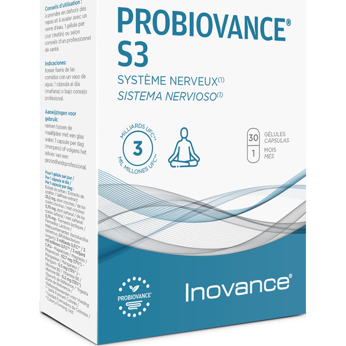 Ysonut Inovance Probiovance S3 30 gélules