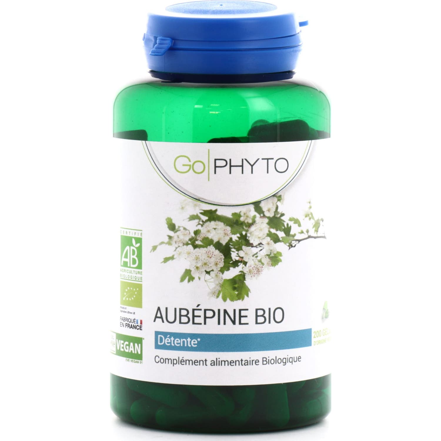 Go Phyto Aubépine Bio 200 Gélules