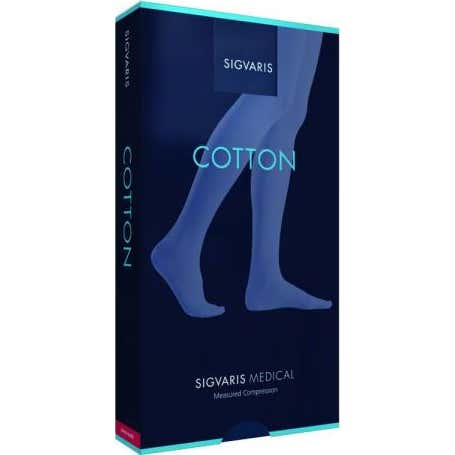 Sigvaris Cotton C3 Bas Autofix Homme Noir88 NS 1 Paire