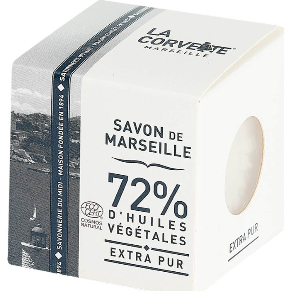 La Corvette Cube de Savon de Marseille Extra Pur 500g