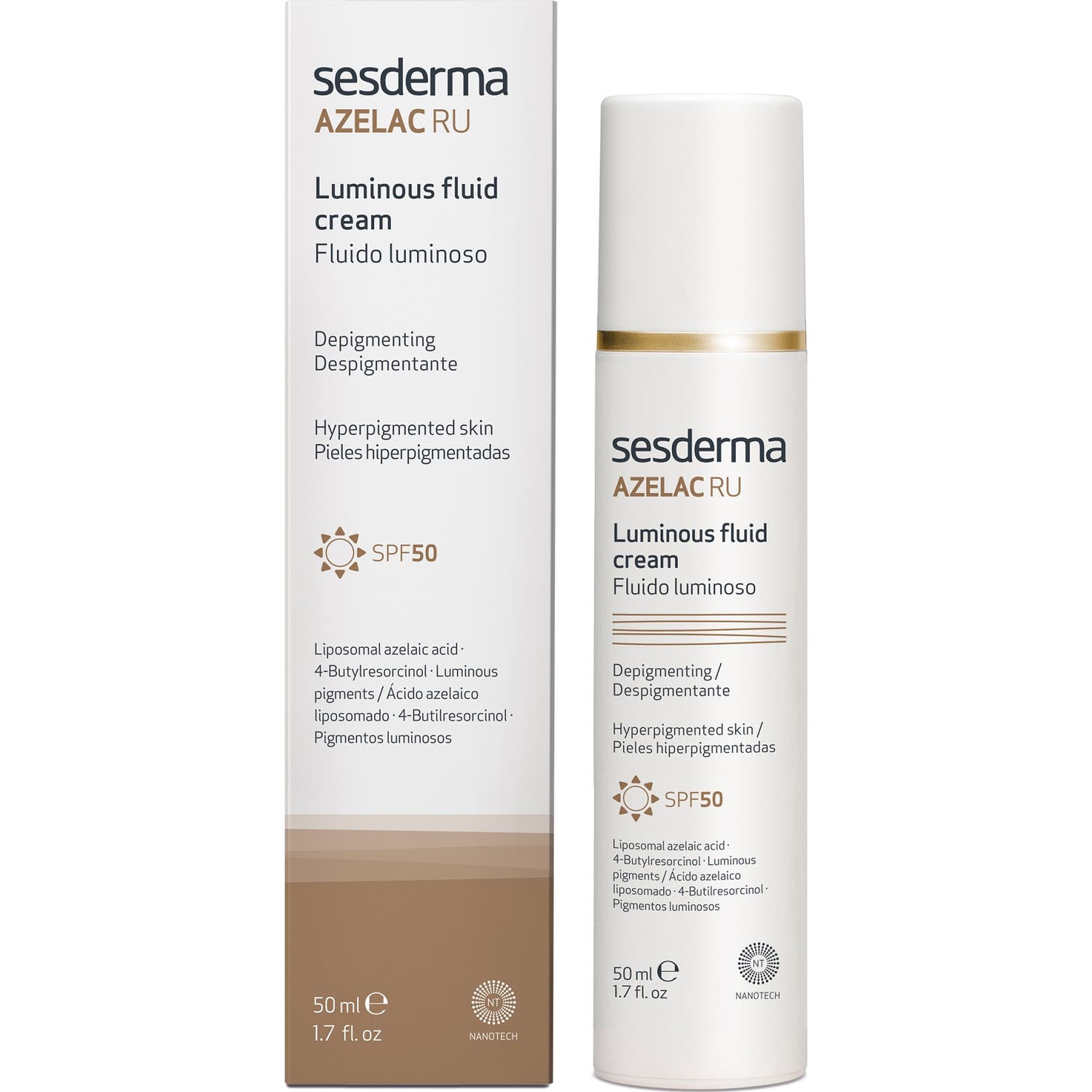 Sesderma Azelac RU Fluide Lumineux SPF50 50ml