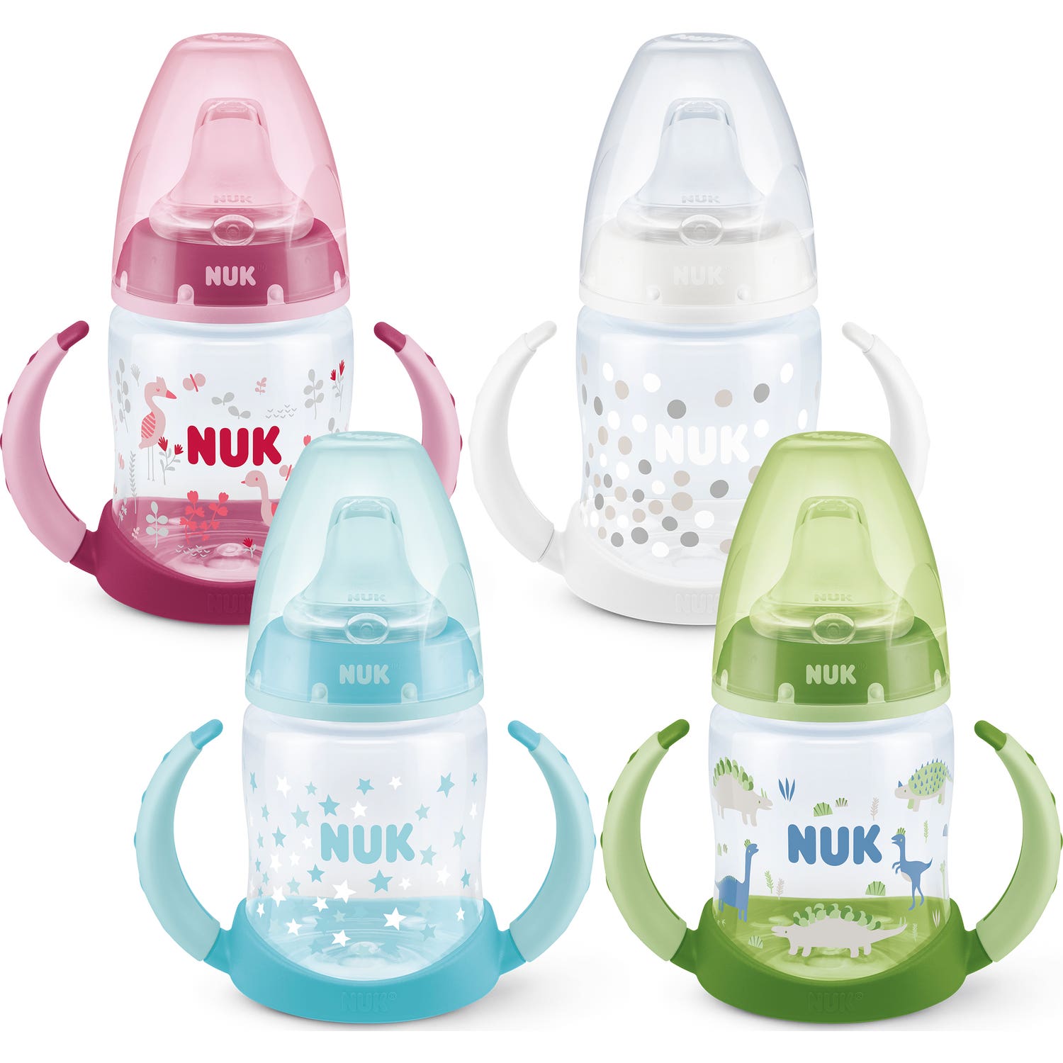 Nuk™ La bouteille First Choice entraîne la tétine élastomère thermoplastique (TPE) 150ml bouteille de 1ud