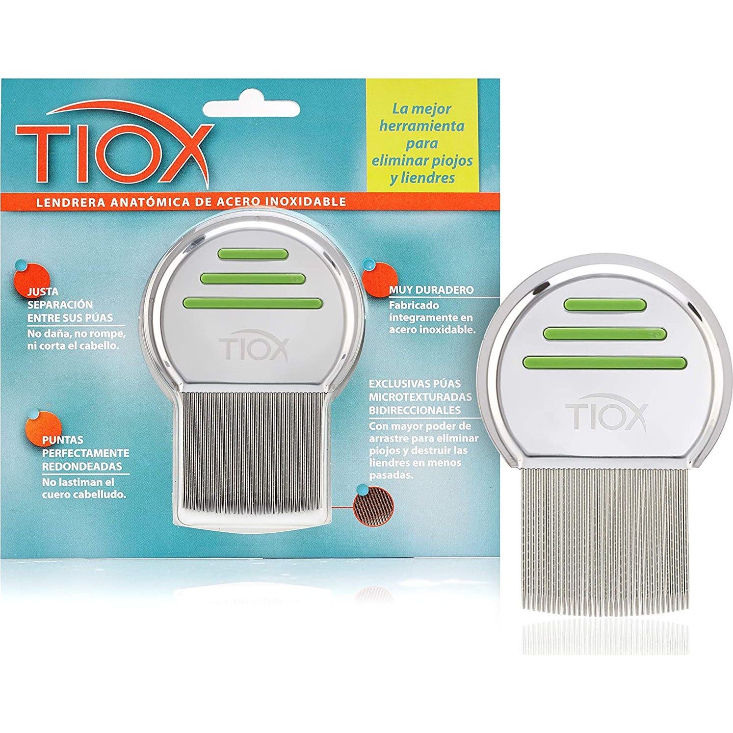 Tiox Peigne anti-poux et anti-lentes1ud